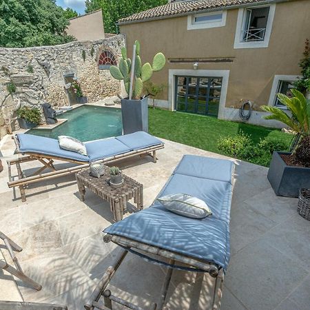 Le Baratier - Demeure De Charme Sauna & Piscine Calvisson Kültér fotó