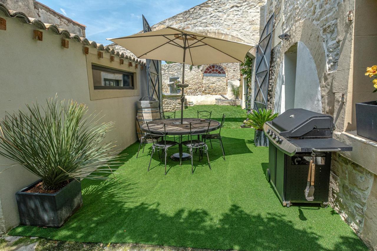 Le Baratier - Demeure De Charme Sauna & Piscine Calvisson Kültér fotó